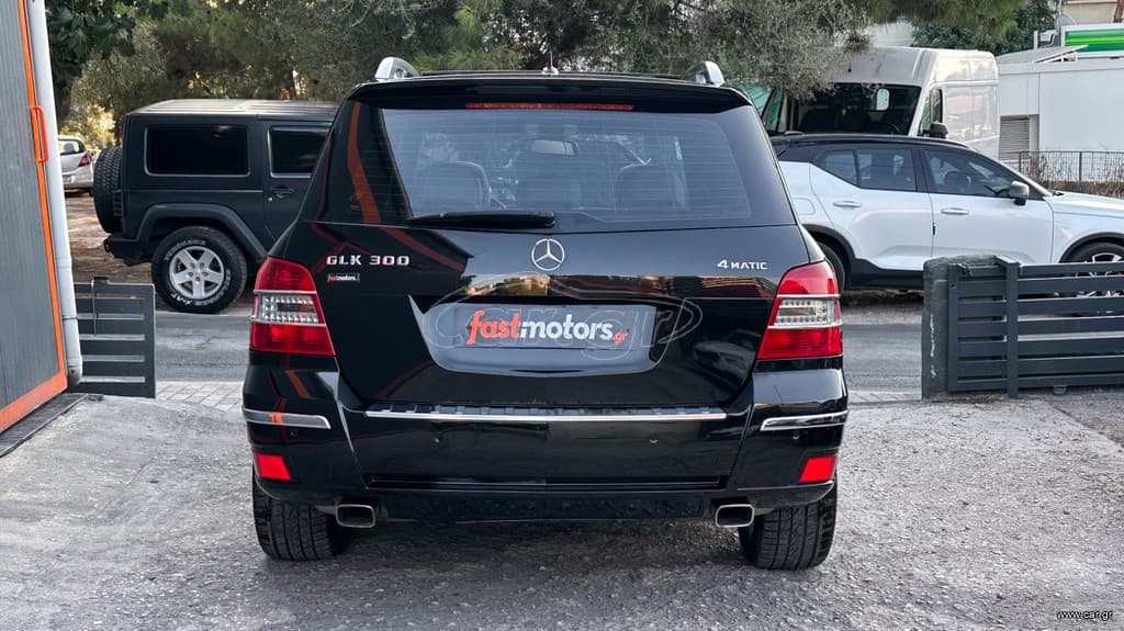 Mercedes-Benz GLK 300 2009 Ελληνικό, 1ο Χέρι, 4MATIC, Panorama, Δέρμα,Οθόνη, Βιβλίο thumbnail 6