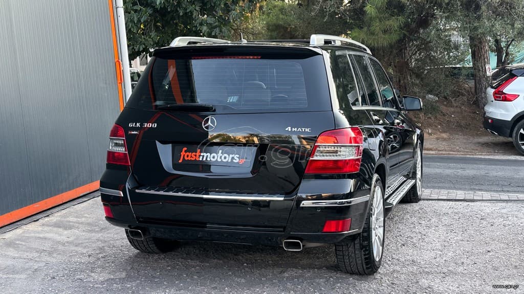 Mercedes-Benz GLK 300 2009 Ελληνικό, 1ο Χέρι, 4MATIC, Panorama, Δέρμα,Οθόνη, Βιβλίο thumbnail 7