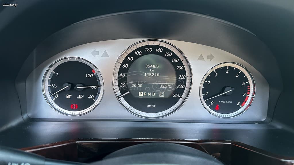 Mercedes-Benz GLK 300 2009 Ελληνικό, 1ο Χέρι, 4MATIC, Panorama, Δέρμα,Οθόνη, Βιβλίο thumbnail 38