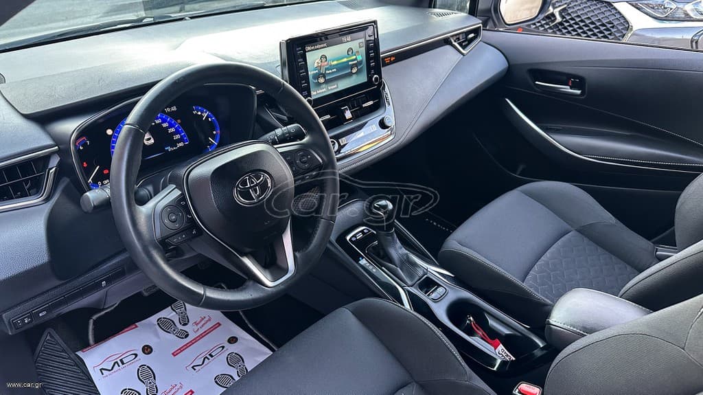 Toyota Corolla 2021 Active Plus, Ελληνικό, 1o Χέρι, Οθόνη, Βιβλίο, 2 Ετη Εγγύηση thumbnail 11
