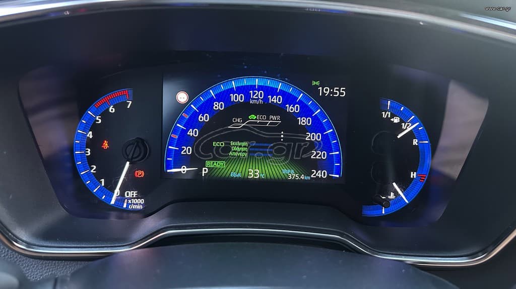 Toyota Corolla 2021 Active Plus, Ελληνικό, 1o Χέρι, Οθόνη, Βιβλίο, 2 Ετη Εγγύηση thumbnail 35