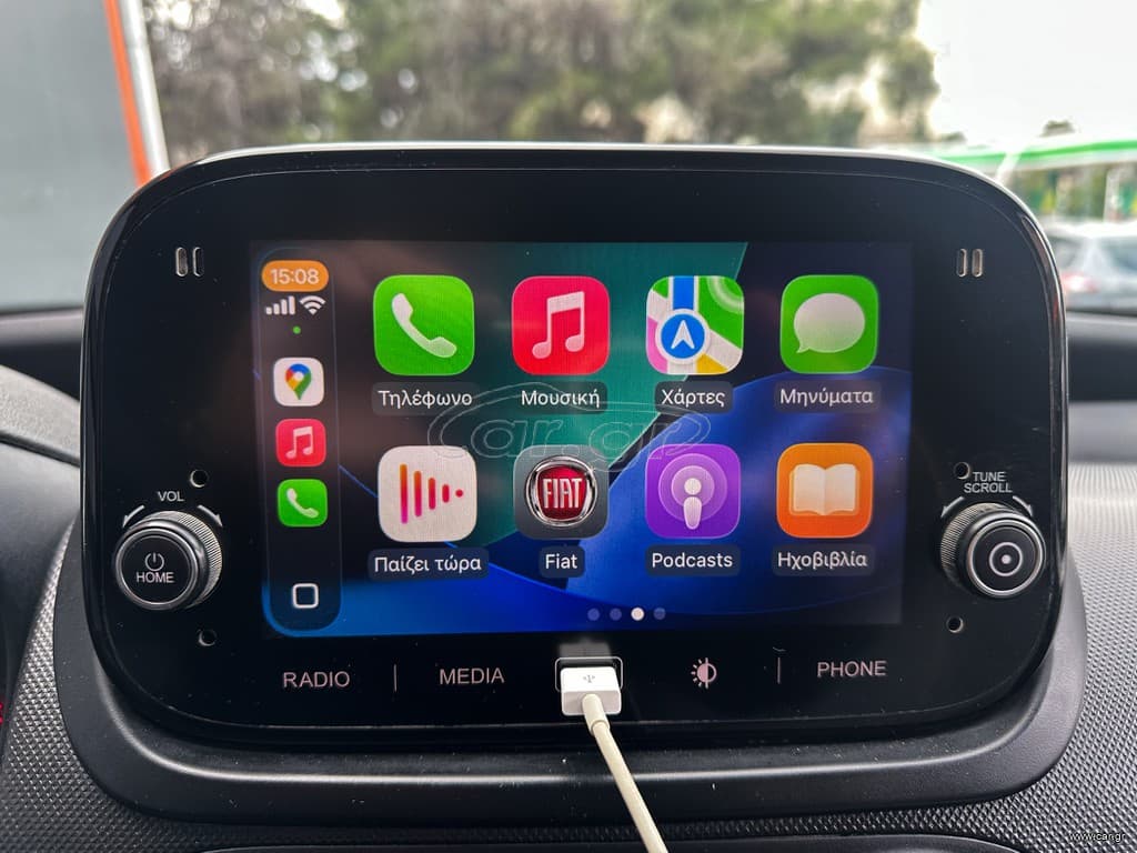 Fiat Fiorino 2020 Fiorino, SX,Pack Tecnico,95HP, Ελληνικό,Οθόνη Carplay,Βιβλίο thumbnail 26