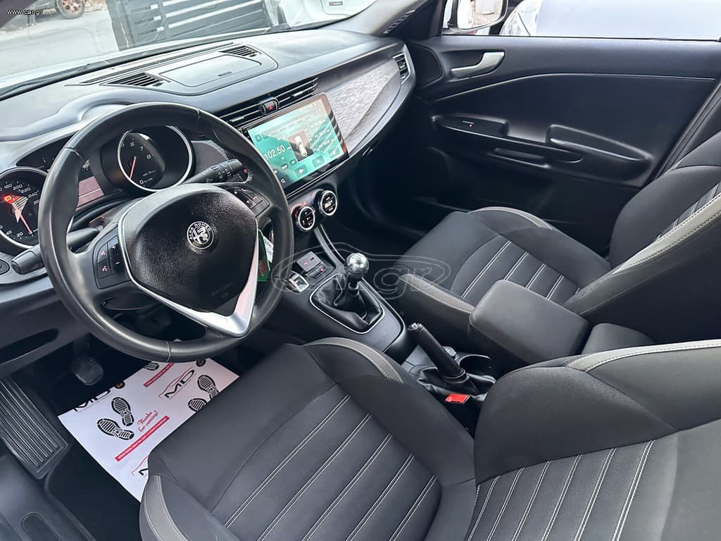 Alfa Romeo Giulietta 2021 Ελληνικό, 1ο Χέρι, Οθόνη Carplay, Βιβλίο,2 Ετη εγγύηση thumbnail 11