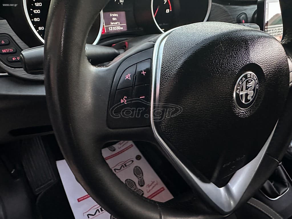 Alfa Romeo Giulietta 2021 Ελληνικό, 1ο Χέρι, Οθόνη Carplay, Βιβλίο,2 Ετη εγγύηση thumbnail 22
