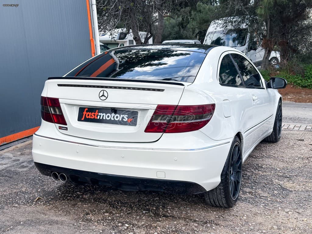 Mercedes-Benz CLC 200 2009 Ελληνικής αντιπροσωπείας, Οθόνη,Δέρμα, Βιβλίο service thumbnail 8