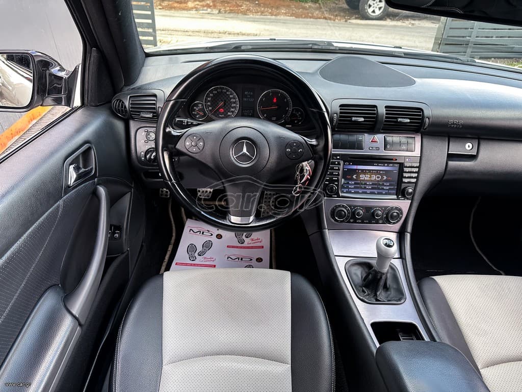 Mercedes-Benz CLC 200 2009 Ελληνικής αντιπροσωπείας, Οθόνη,Δέρμα, Βιβλίο service thumbnail 18