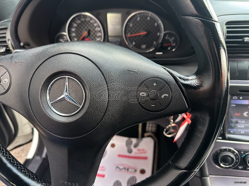 Mercedes-Benz CLC 200 2009 Ελληνικής αντιπροσωπείας, Οθόνη,Δέρμα, Βιβλίο service thumbnail 22