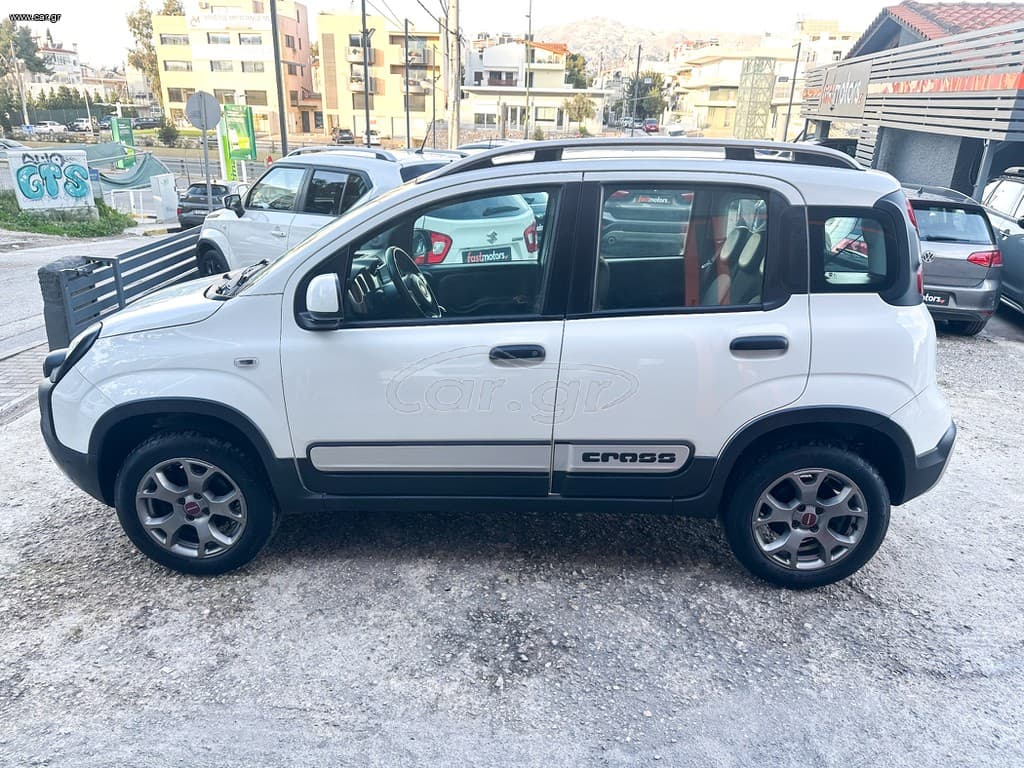 Fiat Panda 2020 CROSS 4X4,Ελληνικό, Οθόνη Carplay, Βιβλίο,2 Ετη Εγγύηση thumbnail 4