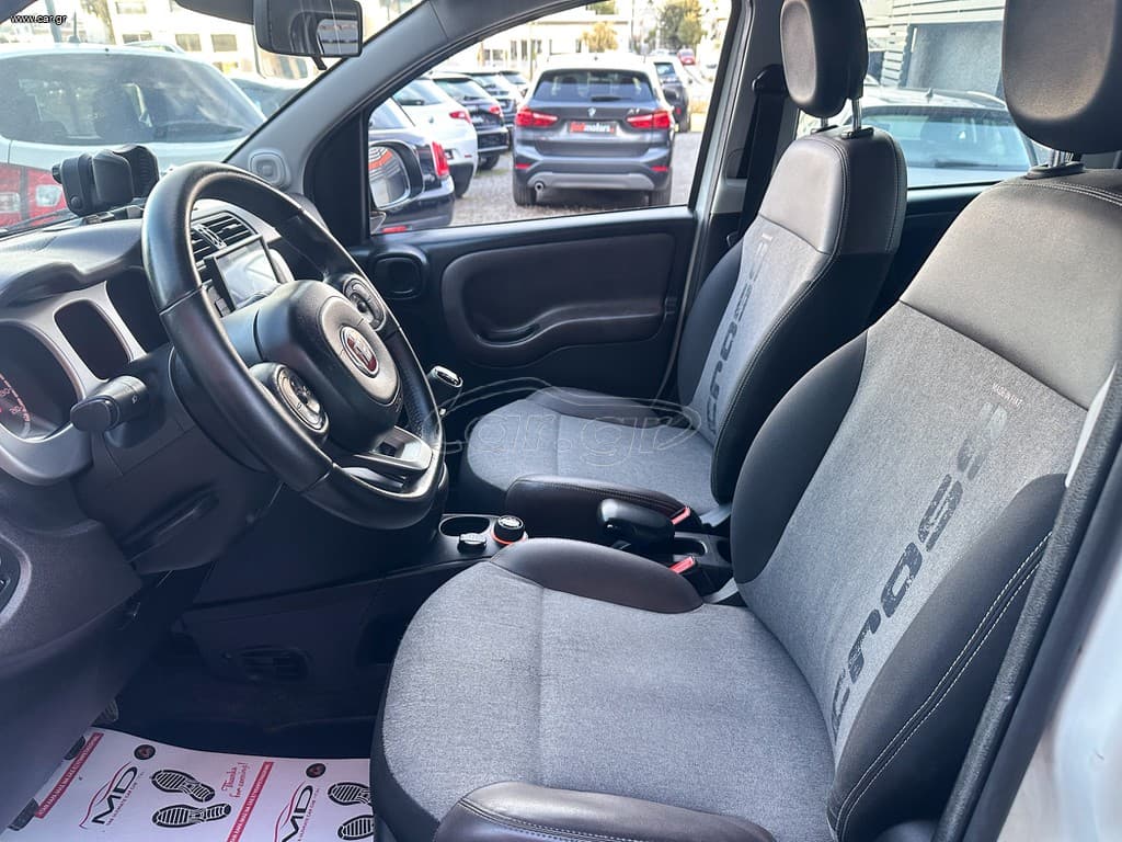 Fiat Panda 2020 CROSS 4X4,Ελληνικό, Οθόνη Carplay, Βιβλίο,2 Ετη Εγγύηση thumbnail 12