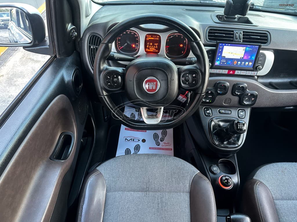 Fiat Panda 2020 CROSS 4X4,Ελληνικό, Οθόνη Carplay, Βιβλίο,2 Ετη Εγγύηση thumbnail 18