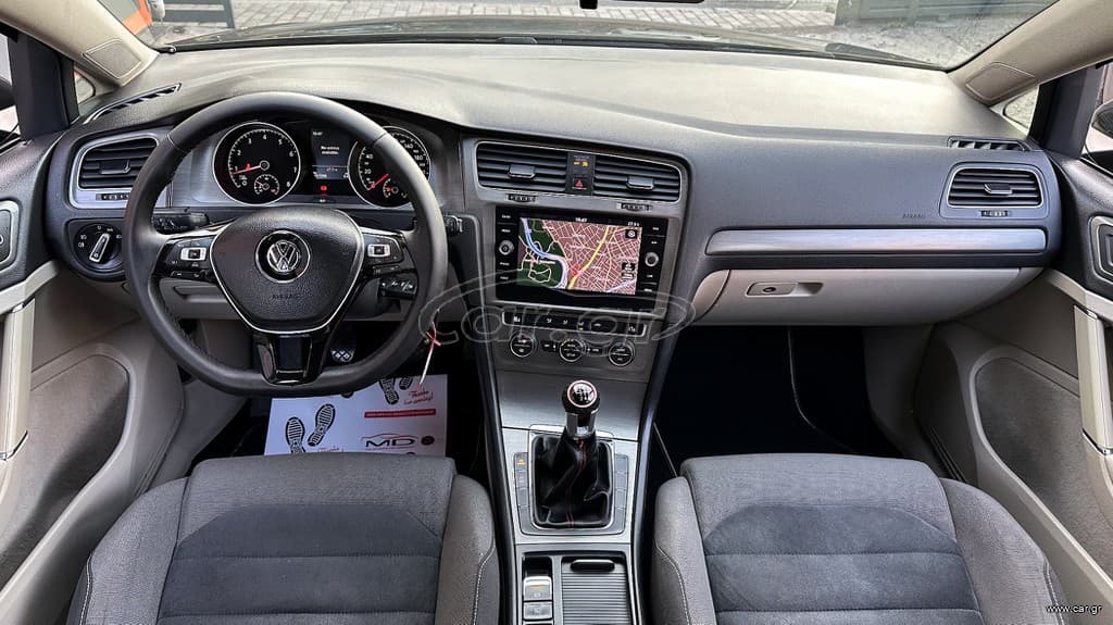 Volkswagen Golf 2013 RTMG Stage 3 260hp,Ελληνικό, Look GTI, Οθόνη, Βιβλίο service thumbnail 18