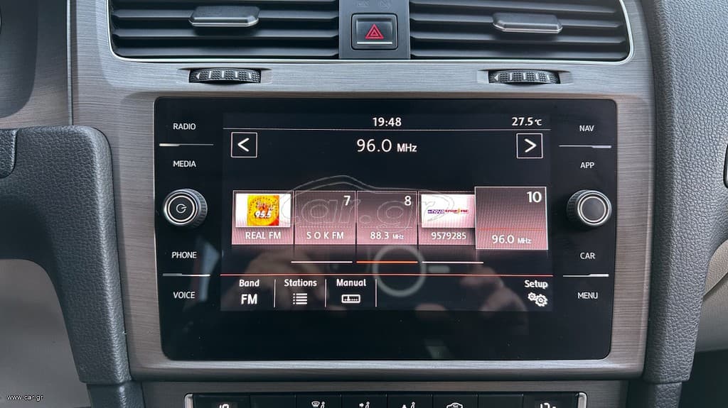 Volkswagen Golf 2013 RTMG Stage 3 260hp,Ελληνικό, Look GTI, Οθόνη, Βιβλίο service thumbnail 29