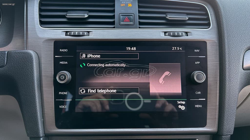 Volkswagen Golf 2013 RTMG Stage 3 260hp,Ελληνικό, Look GTI, Οθόνη, Βιβλίο service thumbnail 30