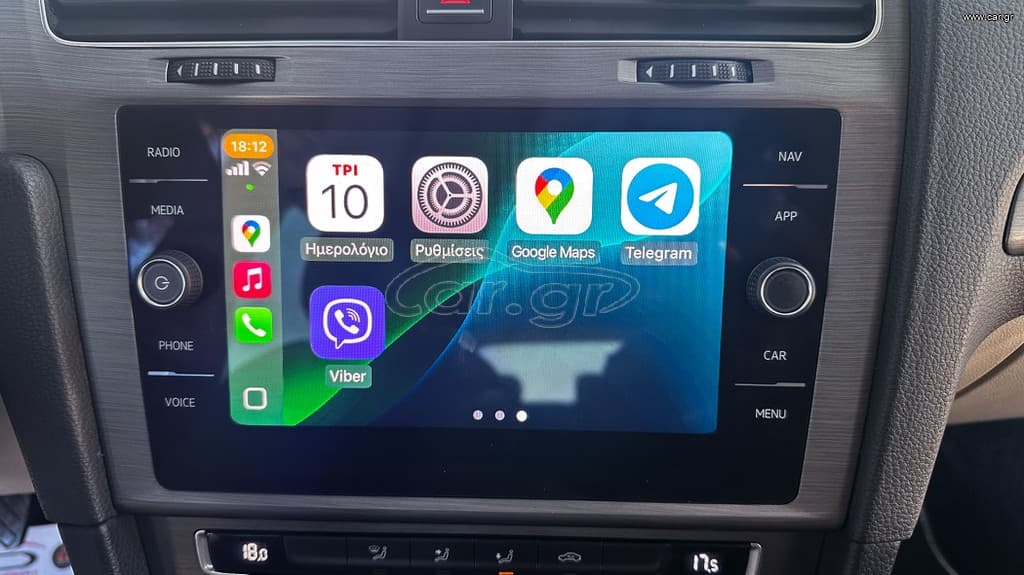 Volkswagen Golf 2013 RTMG Stage 3 260hp,Ελληνικό, Look GTI, Οθόνη, Βιβλίο service thumbnail 36