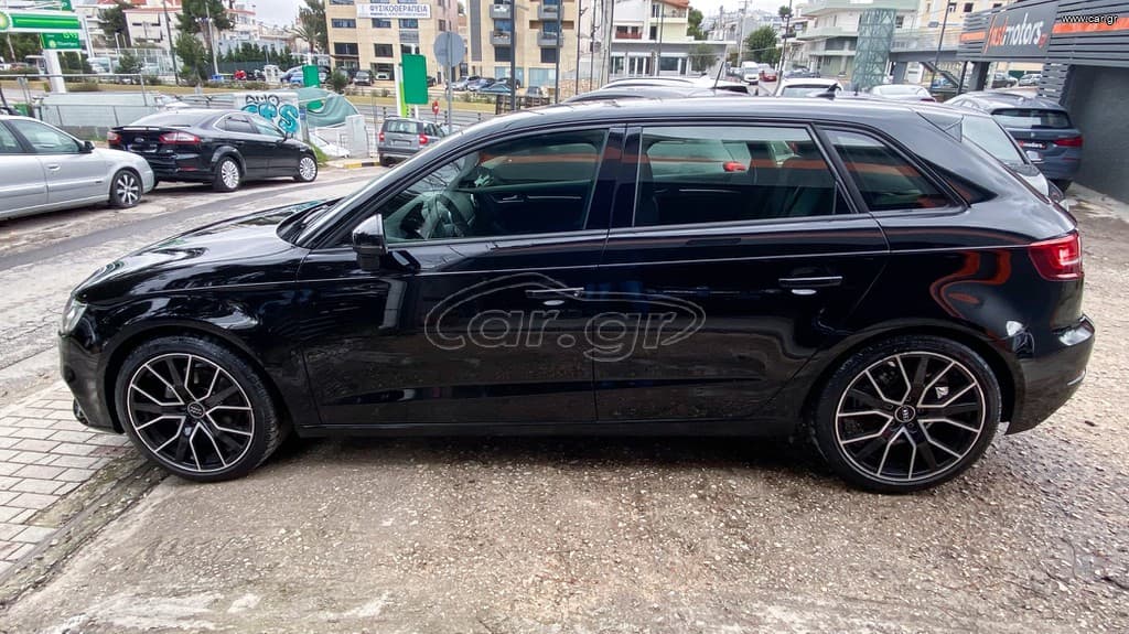 Audi A3 2017 Έκδοση Sport,S-Tronic,Ελληνικό,Οθόνη,Βιβλίο,2Eτη Εγγύηση thumbnail 4