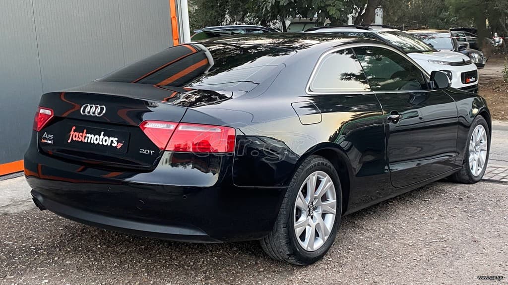 Audi A5 2008 Ελληνικής αντιπροσωπείας, 1ο Χέρι, Βιβλίο service thumbnail 8