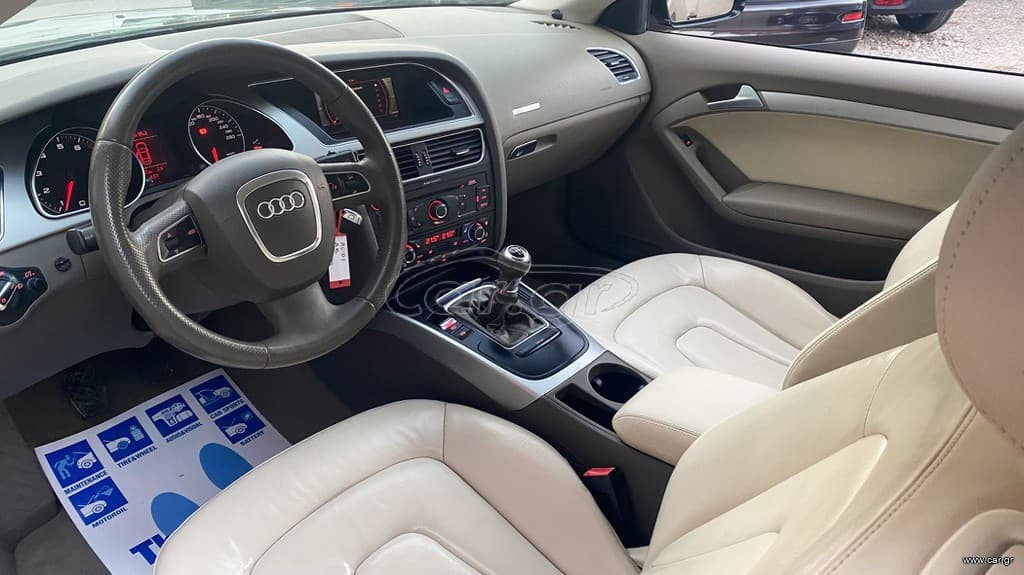 Audi A5 2008 Ελληνικής αντιπροσωπείας, 1ο Χέρι, Βιβλίο service thumbnail 11