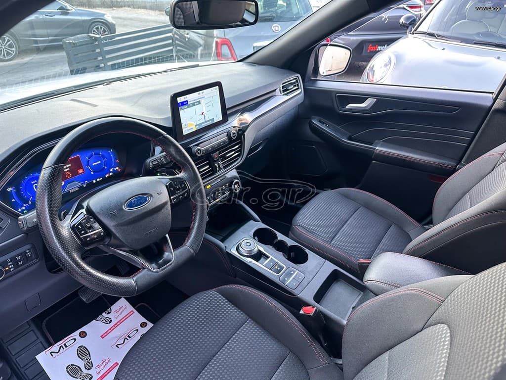Ford Kuga 2022 Ελληνικό, 1ο Χέρι,ST-LINE, Βιβλίο service, 2 Ετη Εγγύηση thumbnail 11