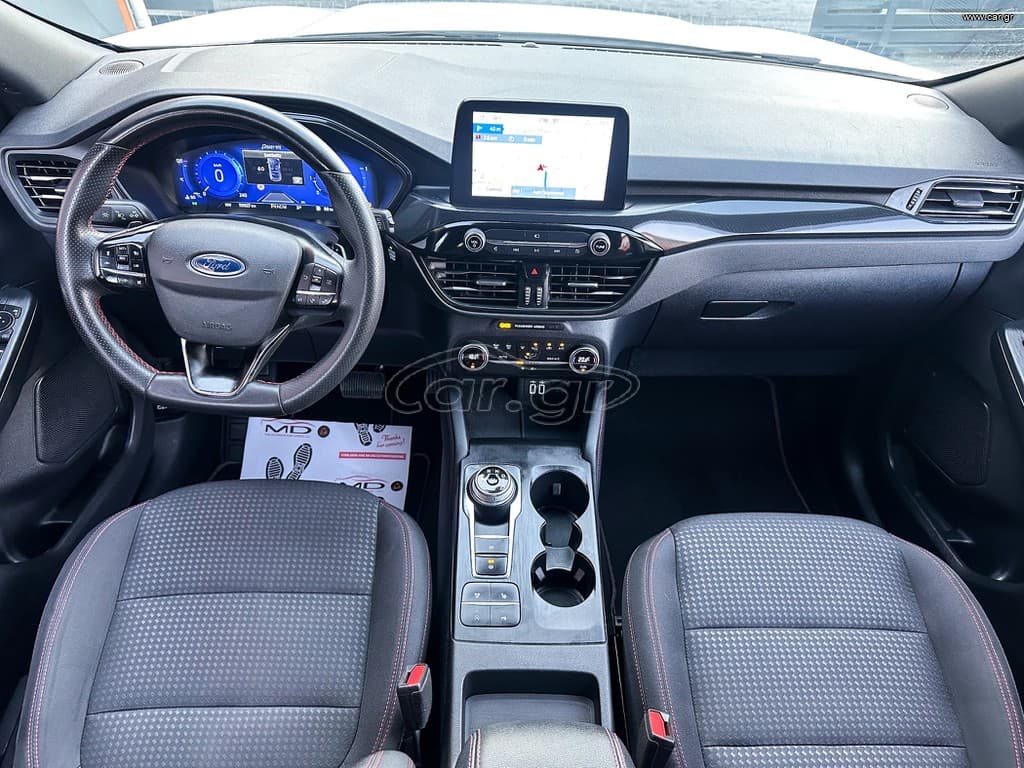 Ford Kuga 2022 Ελληνικό, 1ο Χέρι,ST-LINE, Βιβλίο service, 2 Ετη Εγγύηση thumbnail 19