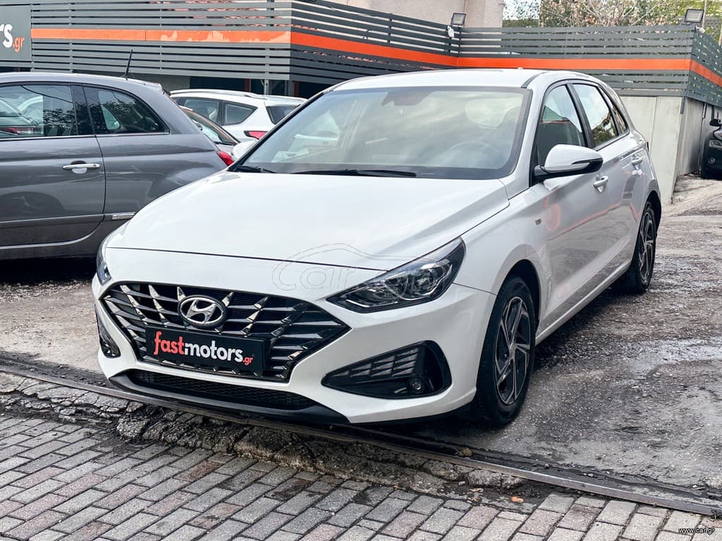 Hyundai i 30 2021 Ελληνικό,PREMIUM HYBRID,Οθόνη Carplay,Βιβλίο, 2 Ετη Εγγύηση thumbnail 3
