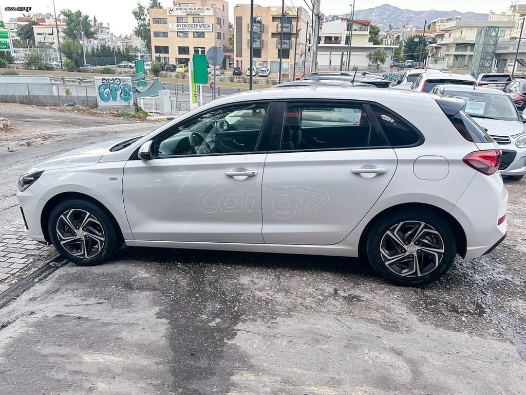 Hyundai i 30 2021 Ελληνικό,PREMIUM HYBRID,Οθόνη Carplay,Βιβλίο, 2 Ετη Εγγύηση thumbnail 4