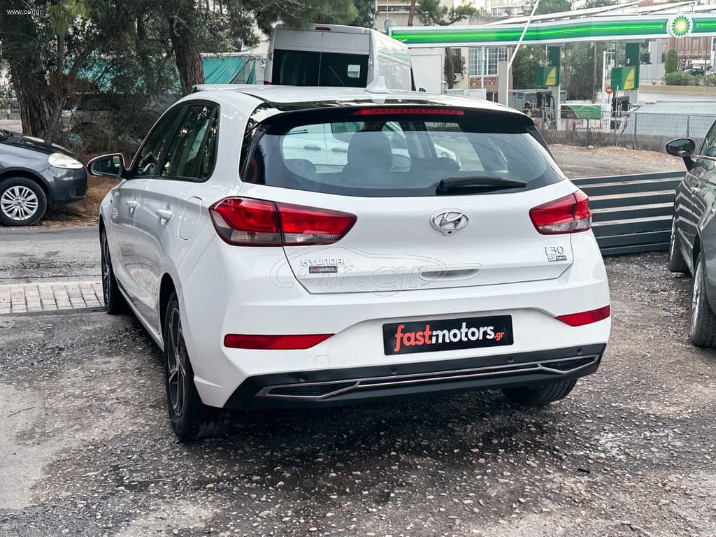 Hyundai i 30 2021 Ελληνικό,PREMIUM HYBRID,Οθόνη Carplay,Βιβλίο, 2 Ετη Εγγύηση thumbnail 5