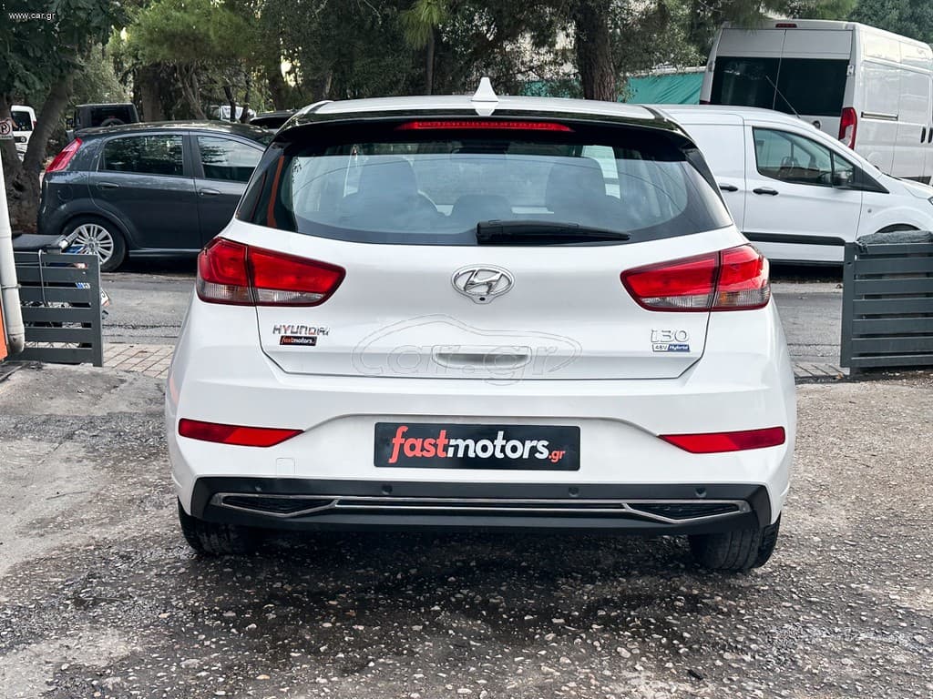 Hyundai i 30 2021 Ελληνικό,PREMIUM HYBRID,Οθόνη Carplay,Βιβλίο, 2 Ετη Εγγύηση thumbnail 6