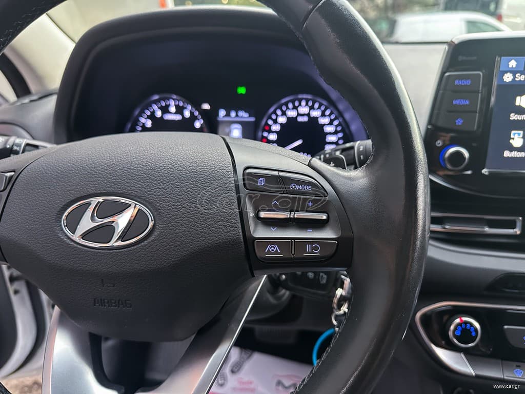 Hyundai i 30 2021 Ελληνικό,PREMIUM HYBRID,Οθόνη Carplay,Βιβλίο, 2 Ετη Εγγύηση thumbnail 22