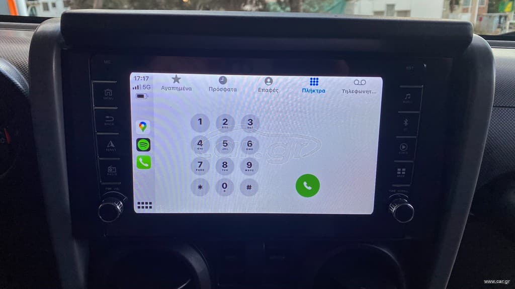 Jeep Wrangler 2008 Ελληνικής αντιπροσωπείας, Οθόνη  Carplay thumbnail 38