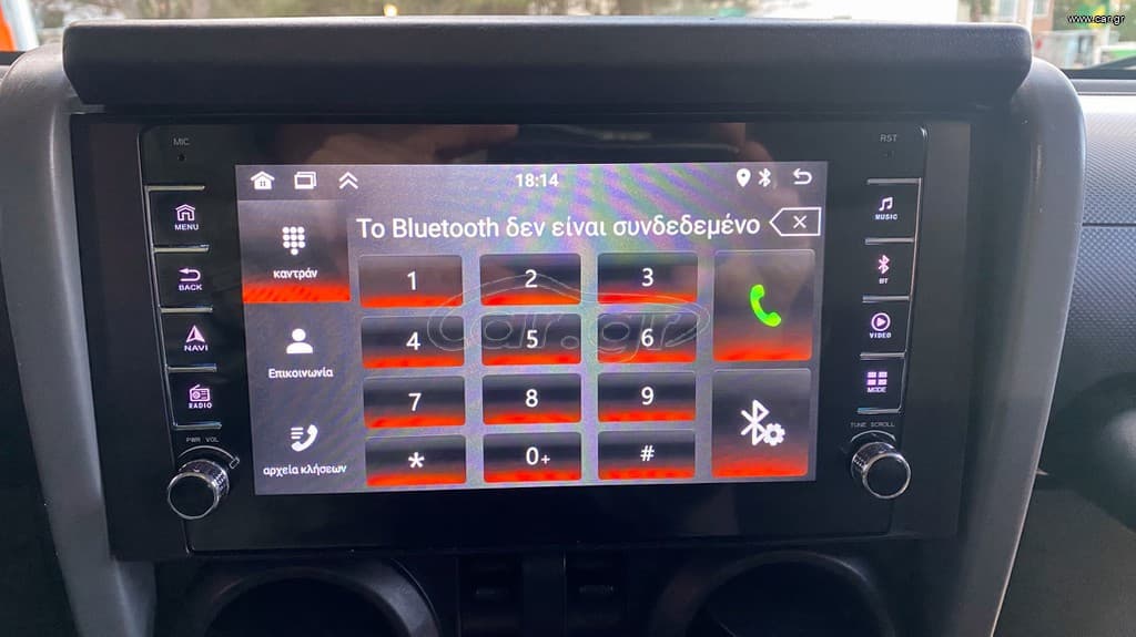 Jeep Wrangler 2008 Ελληνικής αντιπροσωπείας, Οθόνη  Carplay thumbnail 30