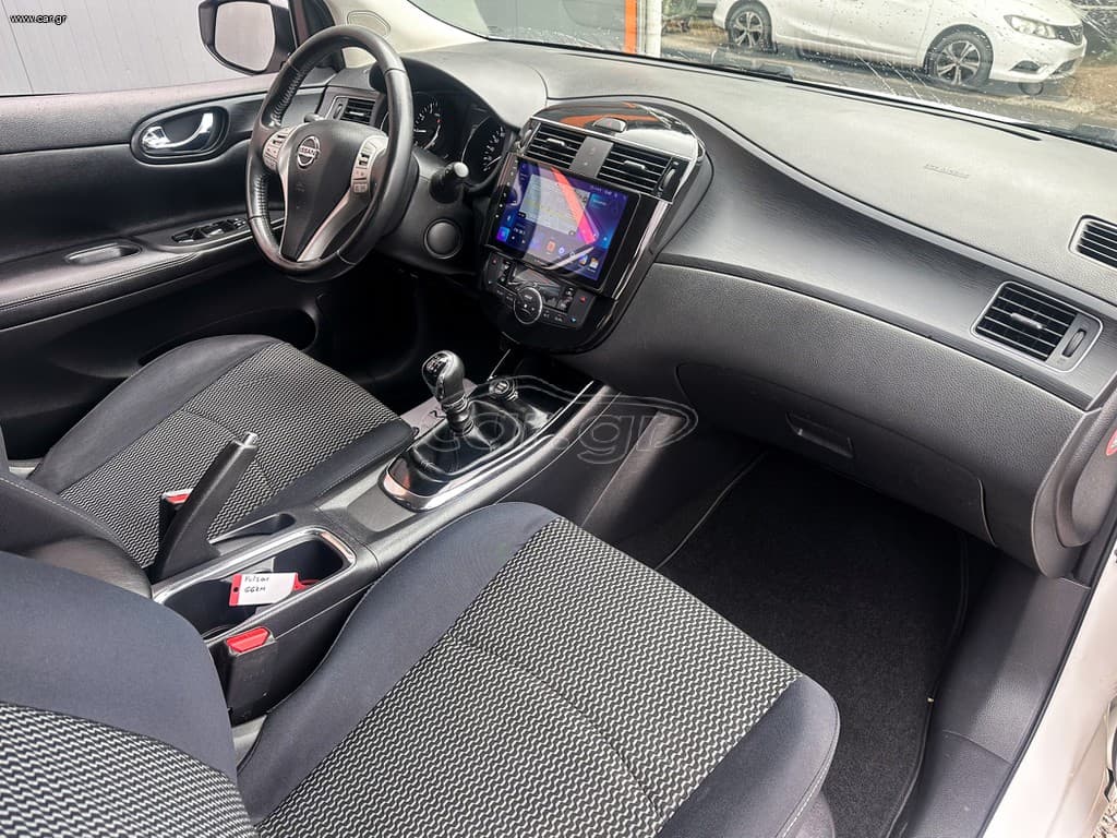 Nissan Pulsar 2016 Ελληνικό,1o Χέρι, Οθόνη Car play, Βιβλίο service thumbnail 13