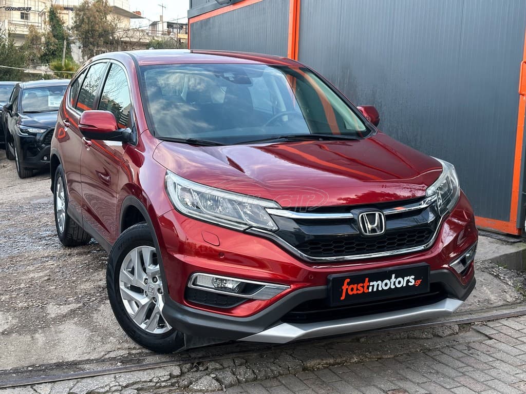 Honda CR-V 2015 4x4, Ελληνικό, 1o Χέρι,Elegance,Οθόνη Carplay,Βιβλίο service - 1
