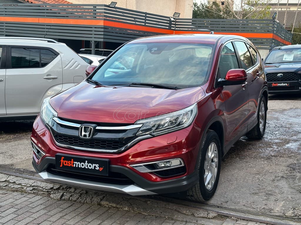 Honda CR-V 2015 4x4, Ελληνικό, 1o Χέρι,Elegance,Οθόνη Carplay,Βιβλίο service thumbnail 3