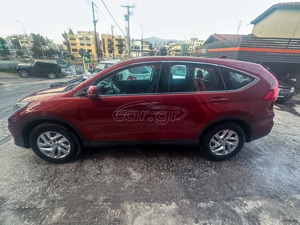 Honda CR-V 2015 4x4, Ελληνικό, 1o Χέρι,Elegance,Οθόνη Carplay,Βιβλίο service thumbnail 4