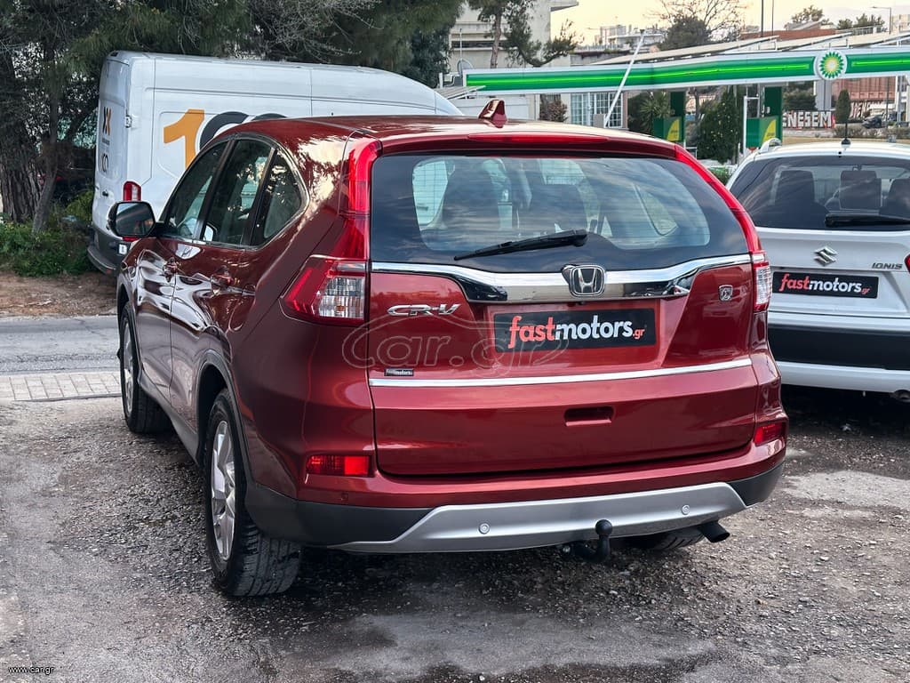 Honda CR-V 2015 4x4, Ελληνικό, 1o Χέρι,Elegance,Οθόνη Carplay,Βιβλίο service thumbnail 5