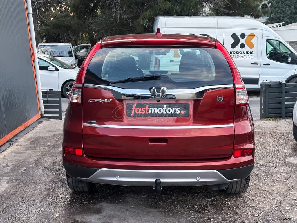 Honda CR-V 2015 4x4, Ελληνικό, 1o Χέρι,Elegance,Οθόνη Carplay,Βιβλίο service thumbnail 6