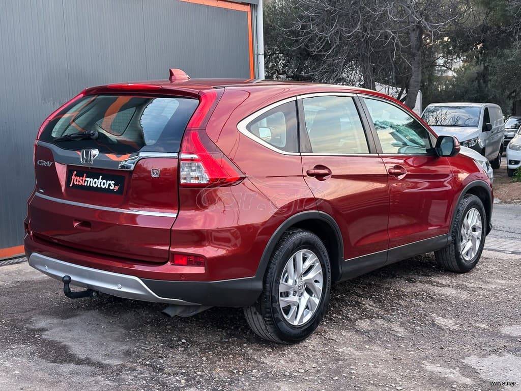 Honda CR-V 2015 4x4, Ελληνικό, 1o Χέρι,Elegance,Οθόνη Carplay,Βιβλίο service thumbnail 8