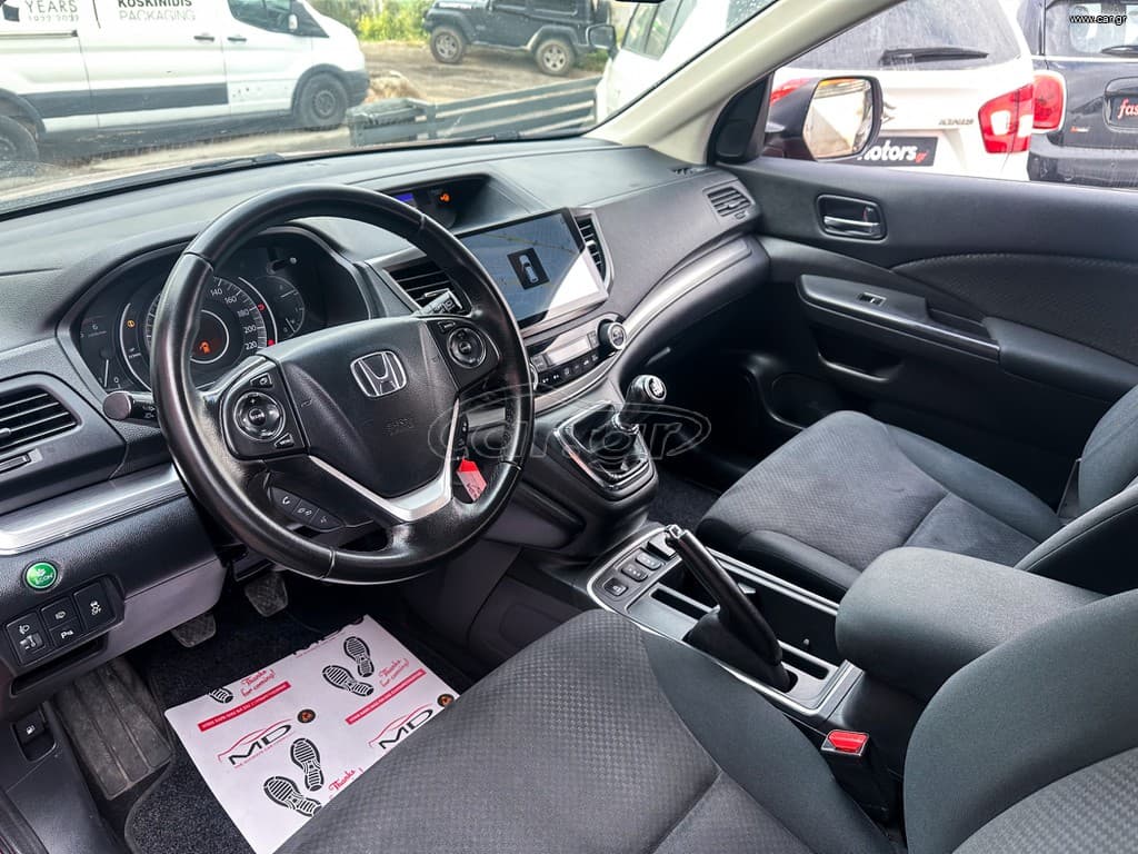Honda CR-V 2015 4x4, Ελληνικό, 1o Χέρι,Elegance,Οθόνη Carplay,Βιβλίο service thumbnail 11