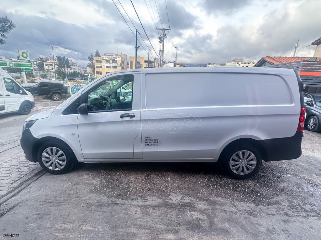 Mercedes-Benz VITO 2021 VITO, LONG, Ελληνικό, Οθόνη Carplay, Βιβλίο,2 Ετη Εγγύηση thumbnail 4