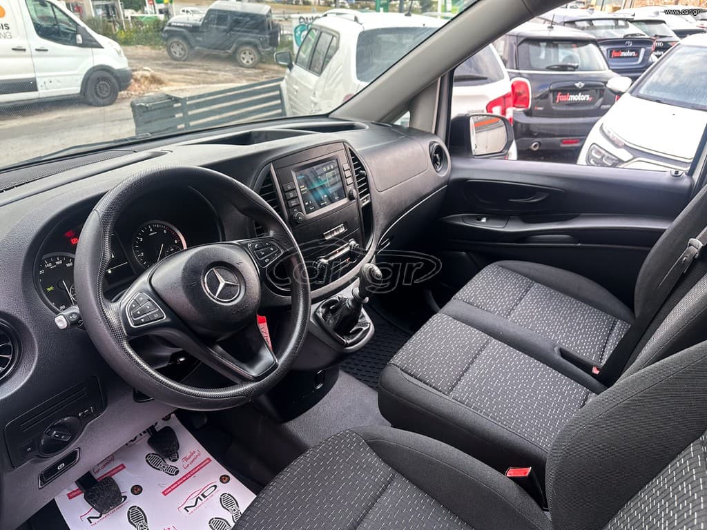 Mercedes-Benz VITO 2021 VITO, LONG, Ελληνικό, Οθόνη Carplay, Βιβλίο,2 Ετη Εγγύηση thumbnail 11