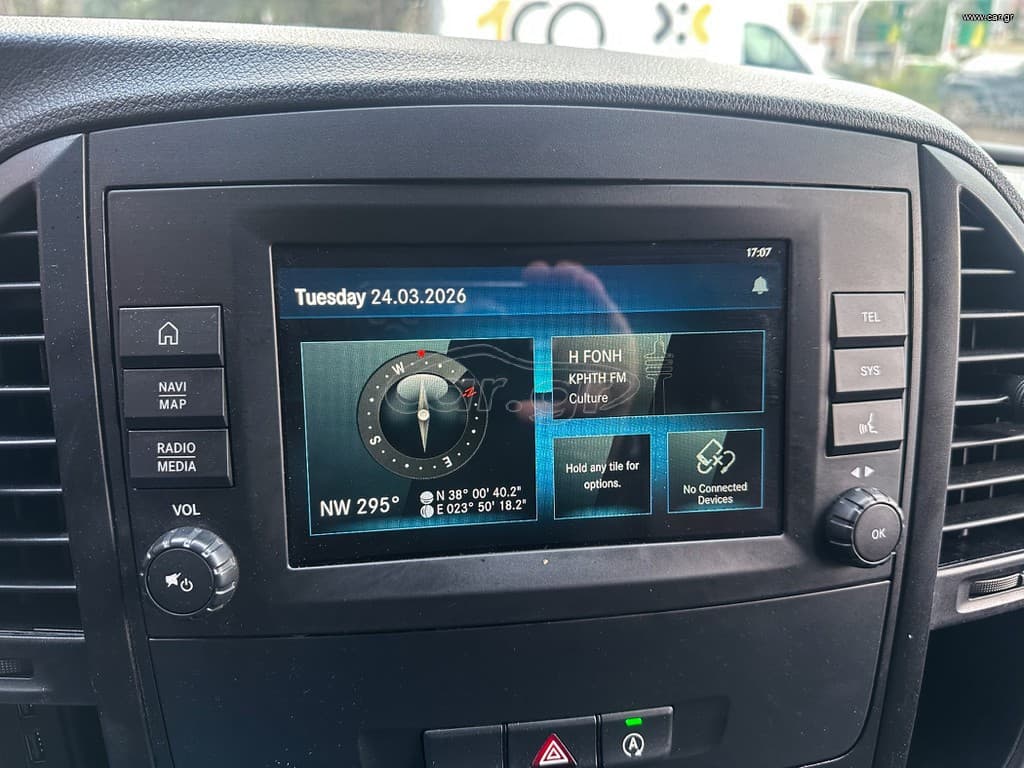 Mercedes-Benz VITO 2021 VITO, LONG, Ελληνικό, Οθόνη Carplay, Βιβλίο,2 Ετη Εγγύηση thumbnail 27