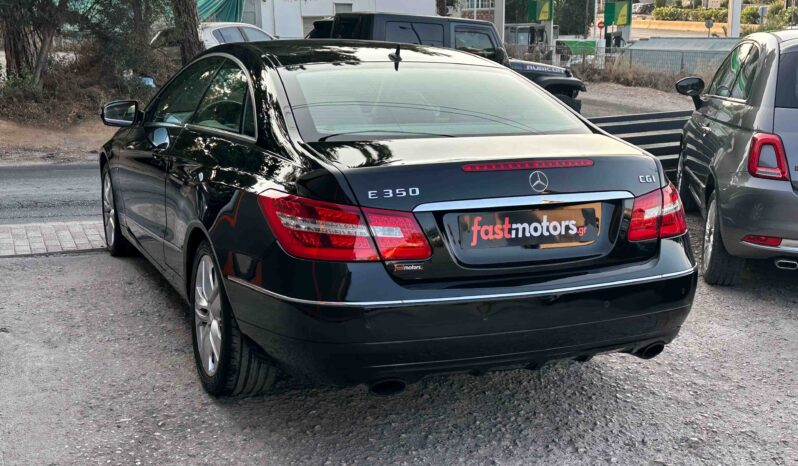 Mercedes-Benz E 350 Coupe, CGI, BlueEfficiency, V6, Ελληνικό, Βιβλίο service ’09 Νούμερο αγγελίας full