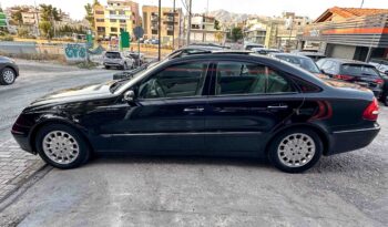 Mercedes-Benz E 200 2003 Ελληνικό, Panorama, Αερανάρτηση, Δέρμα, Οθόνη, Βιβλίο full