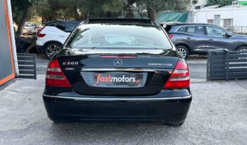 Mercedes-Benz E 200 2003 Ελληνικό, Panorama, Αερανάρτηση, Δέρμα, Οθόνη, Βιβλίο full