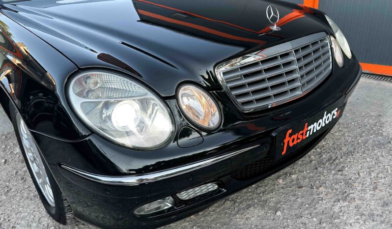 Mercedes-Benz E 200 2003 Ελληνικό, Panorama, Αερανάρτηση, Δέρμα, Οθόνη, Βιβλίο full