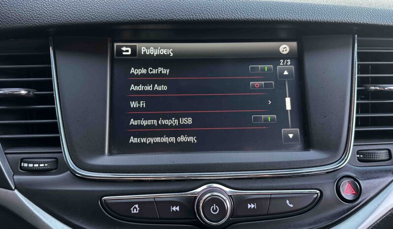 Opel Astra 2019 Edition 120, 1ο Χέρι, Ελληνικό,Οθόνη Carplay, Βιβλίο,Εγγύηση full