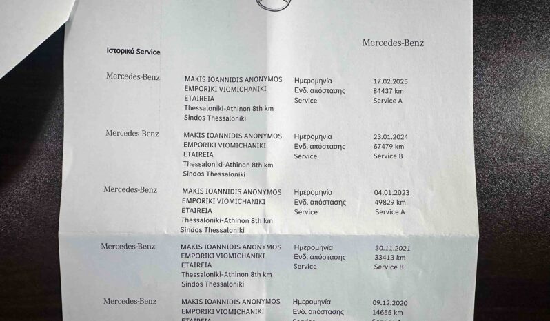 Mercedes-Benz A 180, ’20 Ελληνικής αντιπροσωπείας, 1ο Χέρι, Βιβλίο service, Εγγύηση full