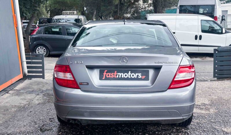 Mercedes-Benz C 180, ’08 Ελληνικής αντιπροσωπείας, Οθόνη Carplay, Βιβλίο service full