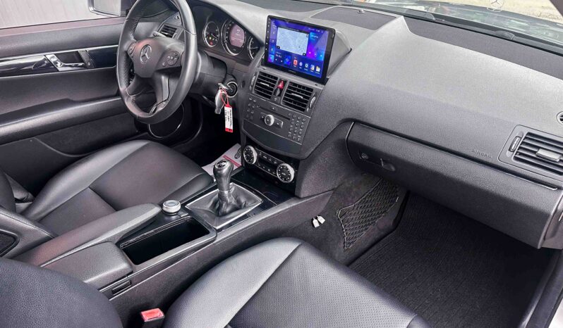 Mercedes-Benz C 180, ’08 Ελληνικής αντιπροσωπείας, Οθόνη Carplay, Βιβλίο service full