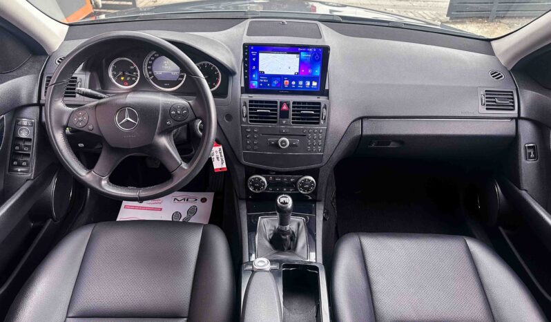 Mercedes-Benz C 180, ’08 Ελληνικής αντιπροσωπείας, Οθόνη Carplay, Βιβλίο service full